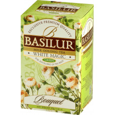 Чай зеленый пакетированный Basilur Букет Белое Волшебство (25*1,5г)