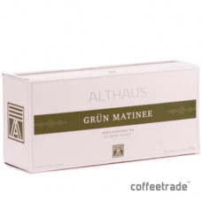 Чай зелёный для чайников Althaus GP Green Matinee картон (20шт*4г)