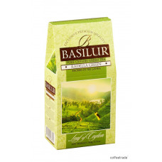 Чай зелёный листовой Basilur Лист Цейлона Раделла картон 100г