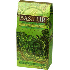 Чай зелёный листовой Basilur Восточная Коллекция Зеленая Долина картон 100г
